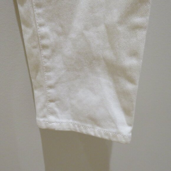 J. MCLAUGHLIN Lexi 4 Way Stretch Slim Leg Jeans in White Denim Preppy - Size 10 - Picture 7 of 14